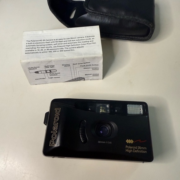 Polaroid 35mm High Definition Camera - Black - Picture 5 of 9